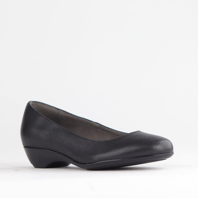 Froggie Leather Court Shoes | Flat Leather Court Shoes | Court Shoe South Africa | Wider Fit Court 