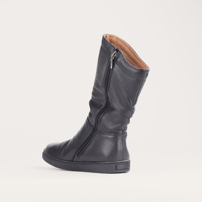 Froggie Leather Boots | Flat Leather Boots | Mid-Calf Leather Boots | South Africa Leather Boots