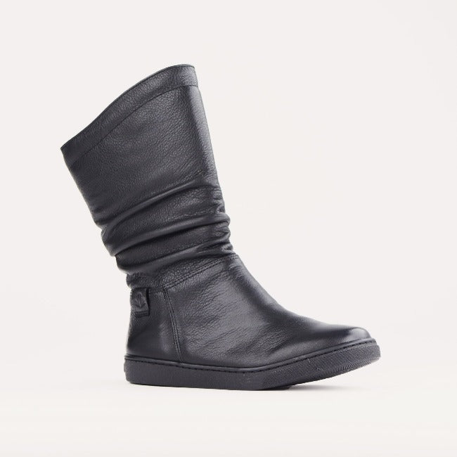 Froggie Leather Boots | Flat Leather Boots | Mid-Calf Leather Boots | South Africa Leather Boots