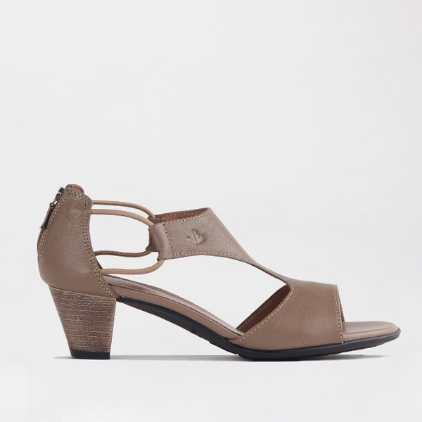 Froggie Leather Sandal | Froggie mid Heel Sandal | South Africa Leather Sandal