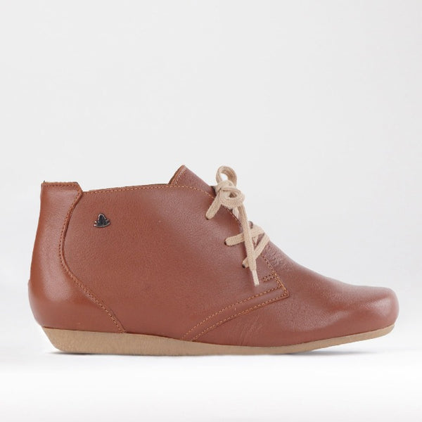 Froggie Ankle Leather Boots | Lace-Up Leather Boot | Flat Ankle Boots| South Africa leather Boot