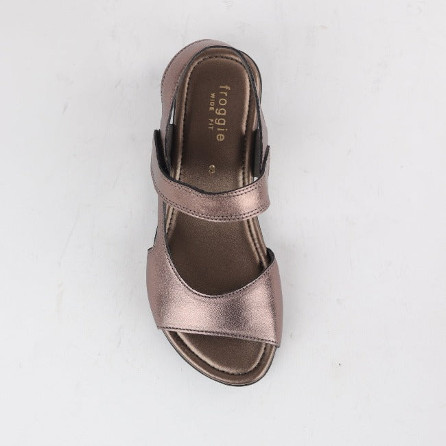 Froggie Wider Fit Slingback Sandal | Slingback Sandal in Leather | South Africa Sandals