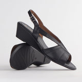 Froggie Slingback Wedge Sandal | Low Wegde sandal | South Africa Leather Sandal 