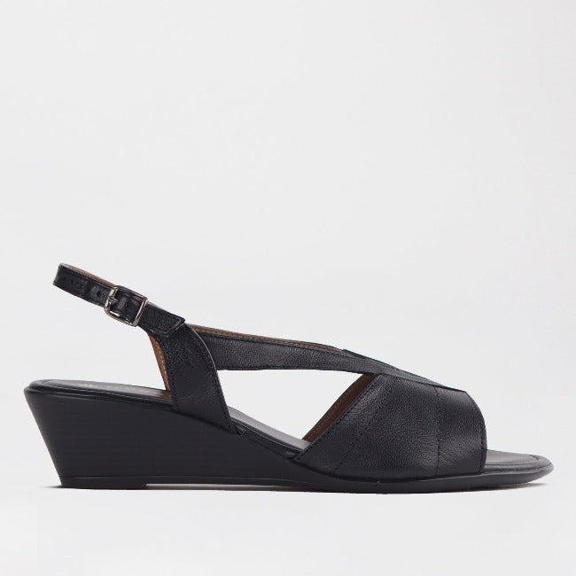 Froggie Slingback Wedge Sandal | Low Wegde sandal | South Africa Leather Sandal 