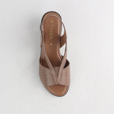 Froggie Slingback Sandal | Leather Sandal | Wegde Sandal in Leather | South Africa Leather 