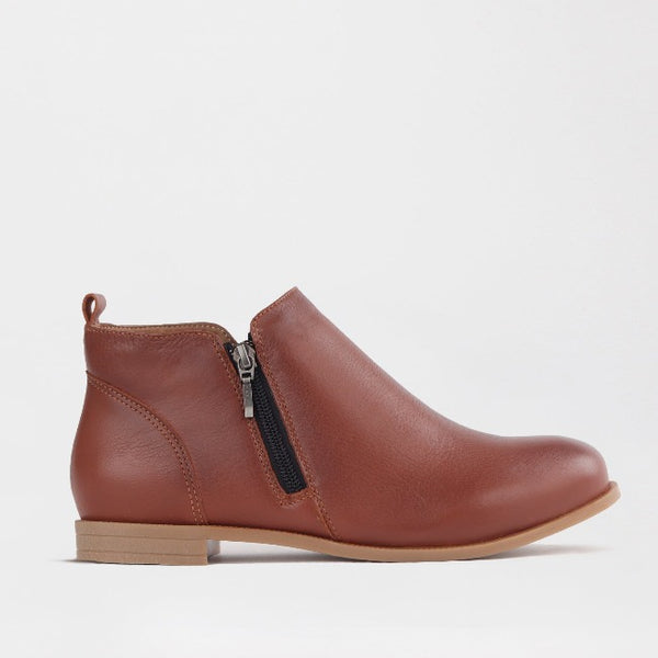 Froggie Leather | Flat Ankle Boot | South Africa Leather Boot
