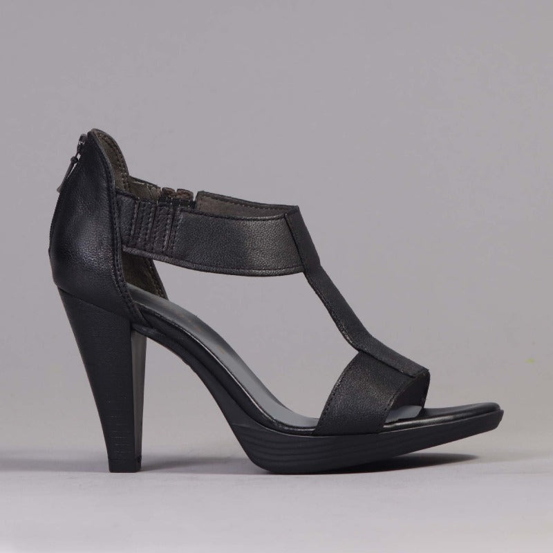 T-Bar High Heel Sandal in Black - Froggie Factory Shop ZA – Froggie Shoes