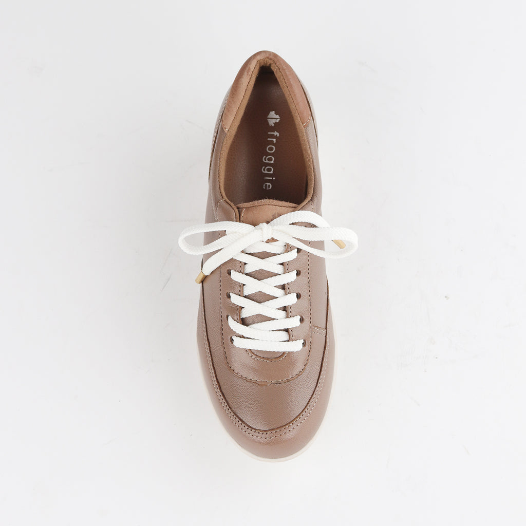 Lace-up Sneaker in Stone Multi - Froggie | Leather Shoes | South Africa ...