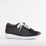 Lace-up Sneaker in Black Multi - 12594