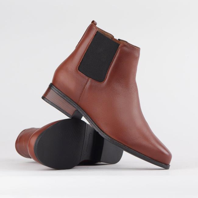 Froggie Ankle Boot | Leather Boots | Boot with Zip | South Africa Leather Boots 