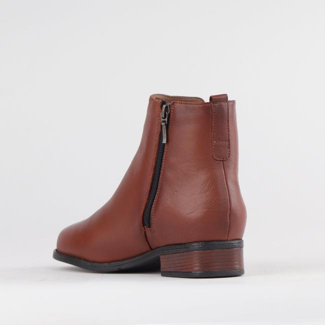 Froggie Ankle Boot | Leather Boots | Boot with Zip | South Africa Leather Boots 