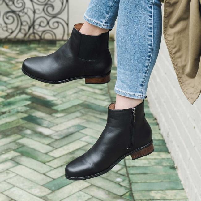  Froggie Ankle Boot | Leather Boots | Boot with Zip | South Africa Leather Boots 