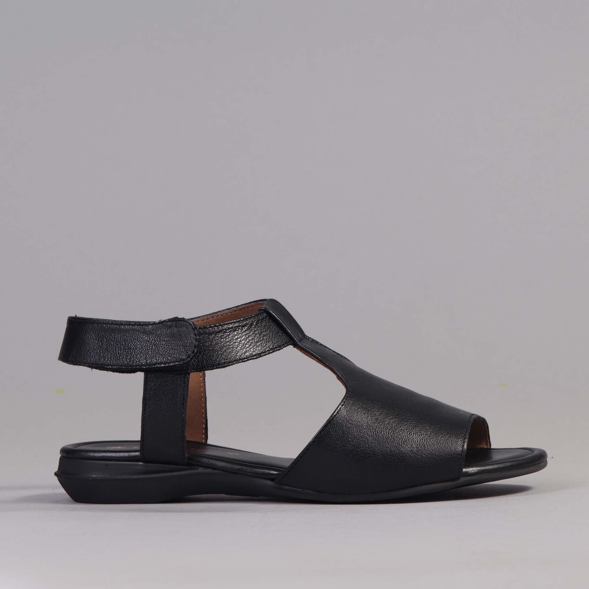 Factory Shop Shoes 3 / Black / 12554 Slingback Sandal in Black - 12554