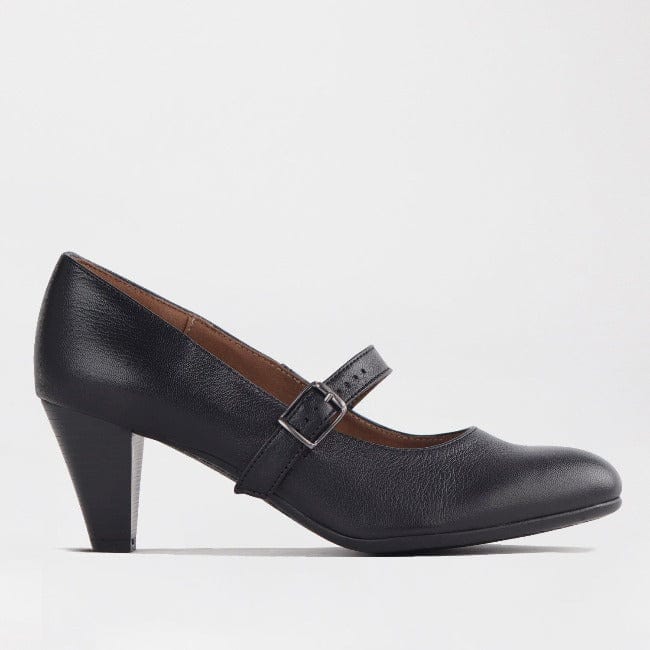 Factory Shop Shoes 3 / Black / 12733 Mary Jane Court Shoe Black - 12733