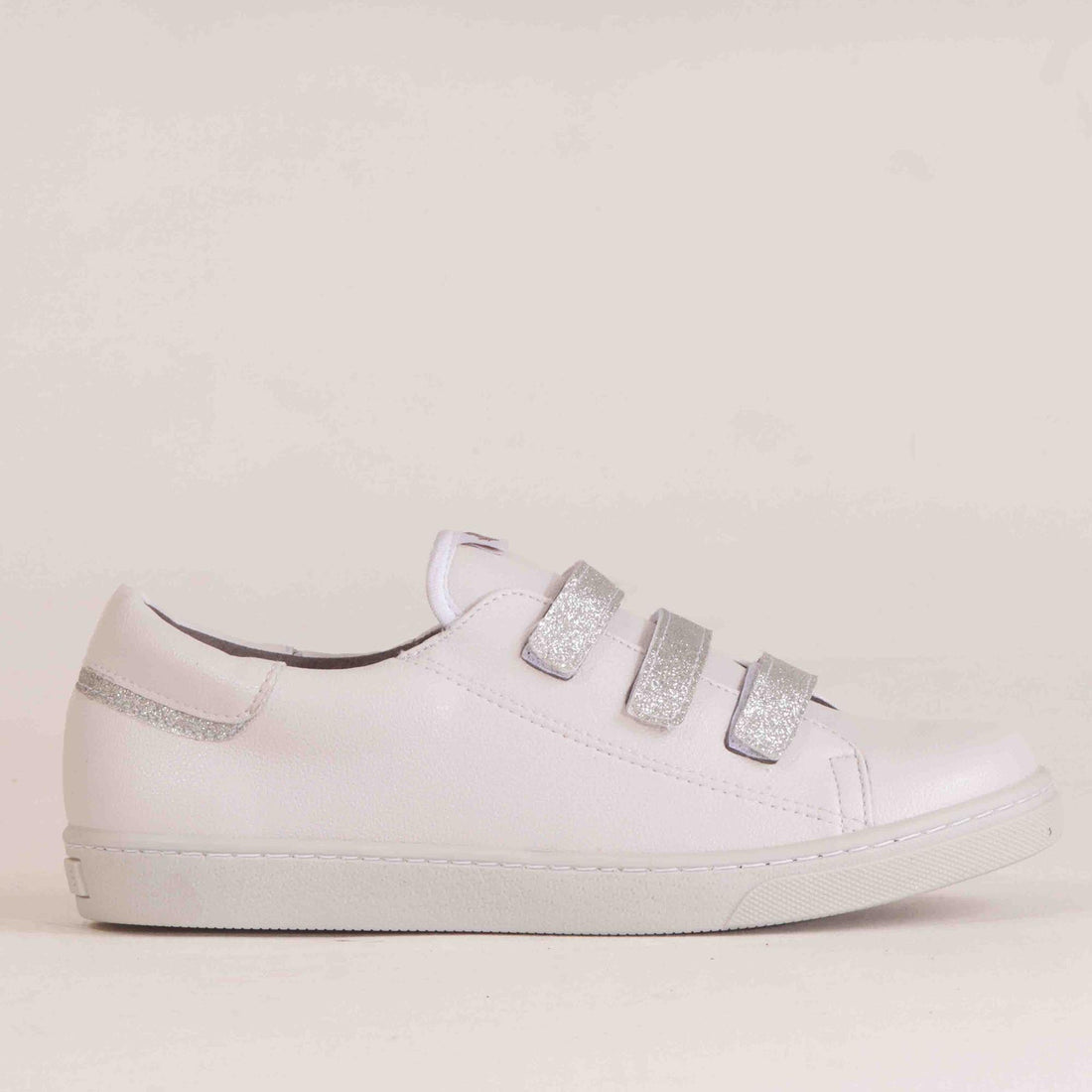 Factory Shop Shoes 3 / Ivory Multi / 12383 Sneaker with Removable Footbed in Ivory -12383