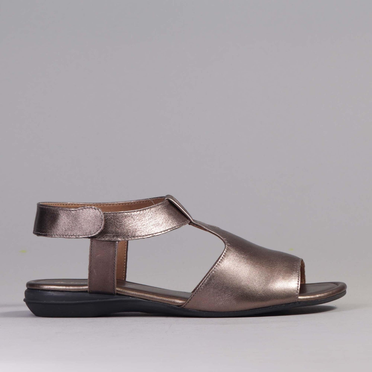 Factory Shop Shoes 3 / Lead Metallic / 12554 Slingback Sandal in Lead - 12554