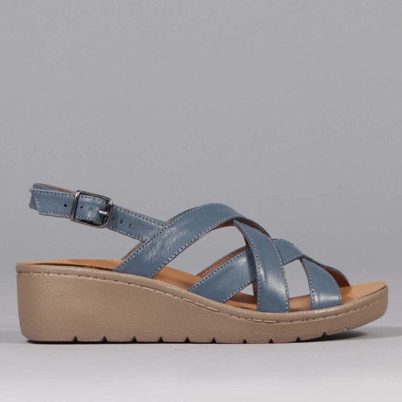 Factory Shop Shoes 4 / Manager / 12534 Slingback Sandal with Removable Footbed in Manager - 12534