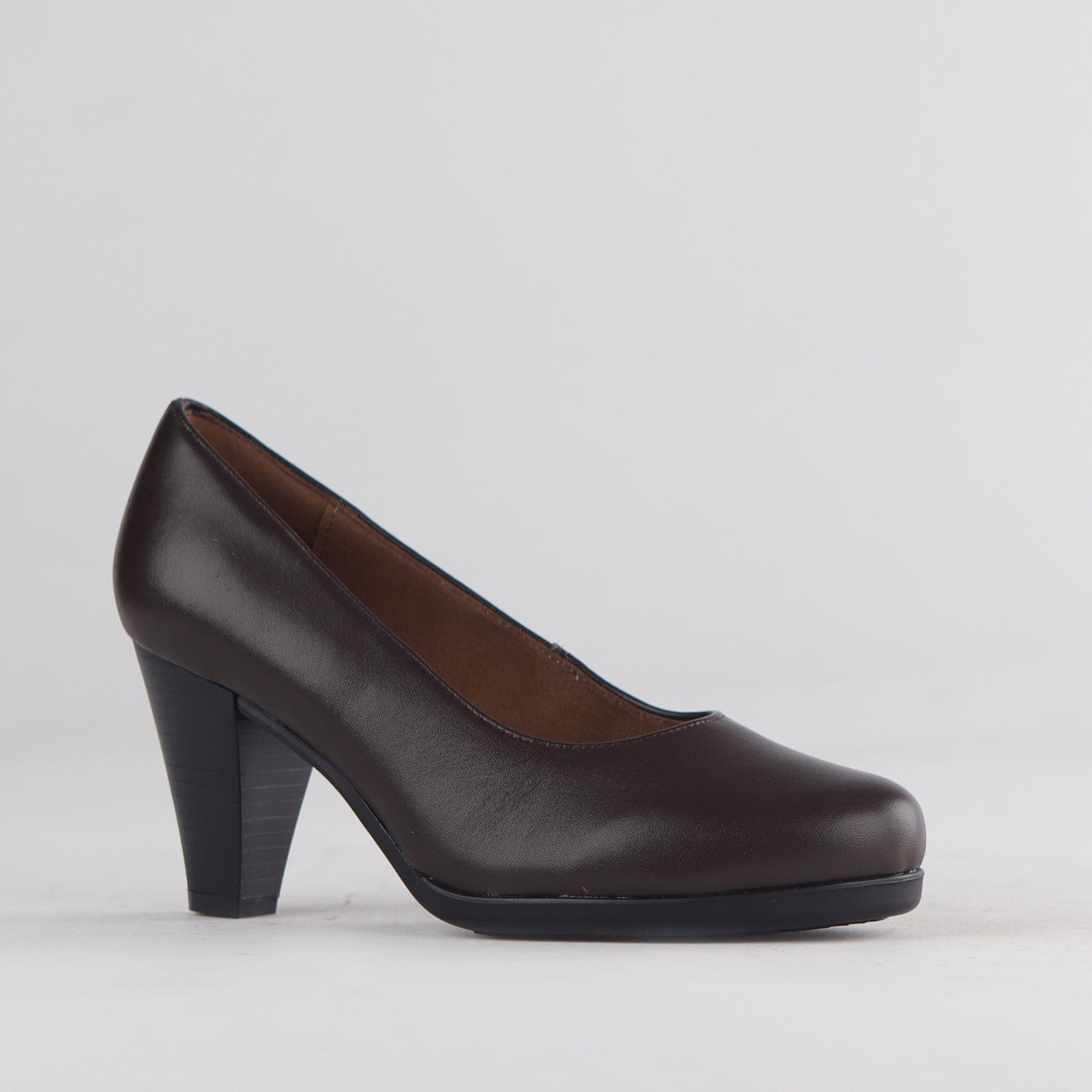 Factory Shop Shoes Court Shoe in Brown - 12637