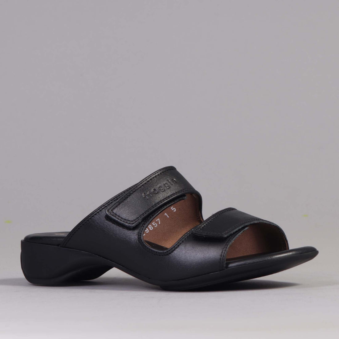 Factory Shop Shoes Mule Sandal in Black - 12557