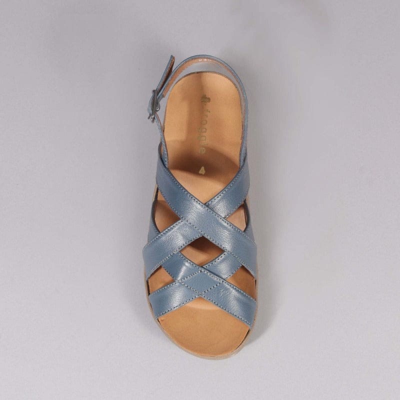 Factory Shop Shoes Slingback Sandal with Removable Footbed in Manager - 12534