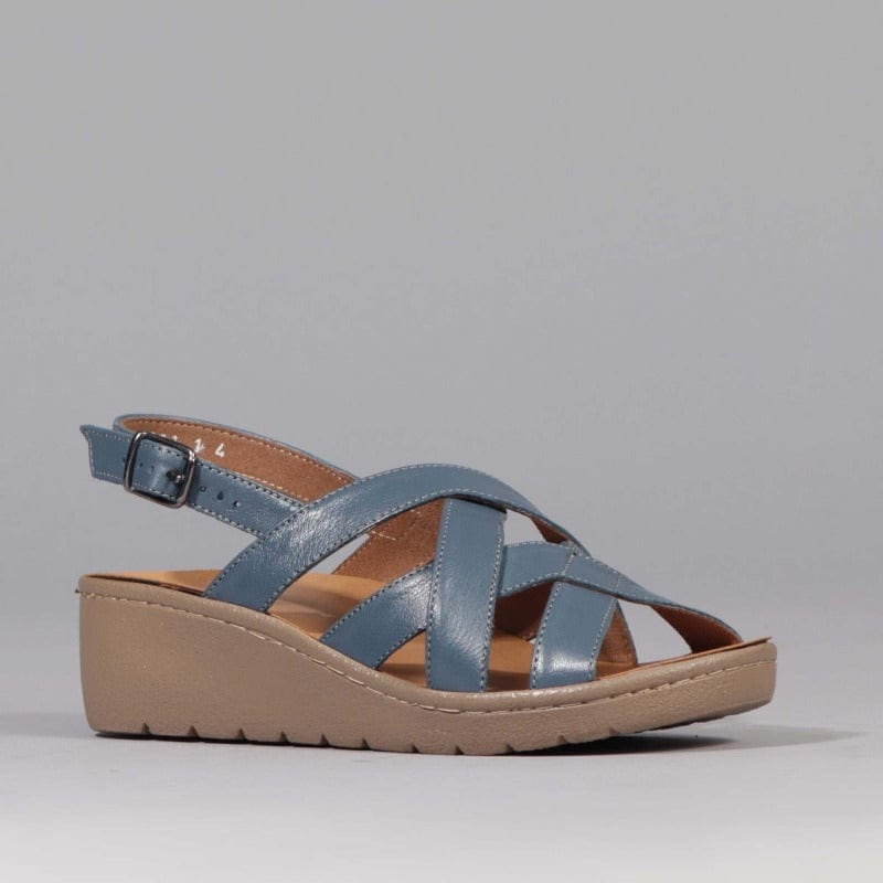 Factory Shop Shoes Slingback Sandal with Removable Footbed in Manager - 12534