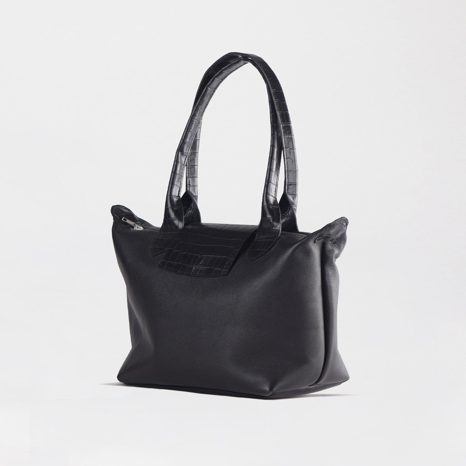 Froggie Shoes Handbags Black / Leather Froggie Tote in Black - 202-948-100