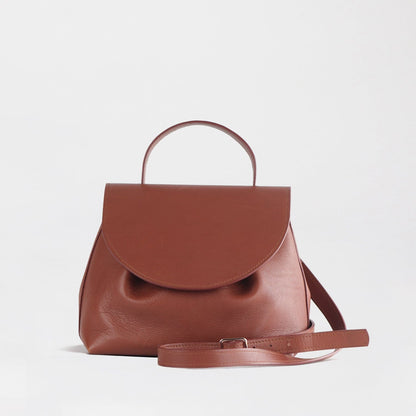 Froggie Shoes Handbags Chestnut / Leather Froggie Crossbody in Chestnut - 202-947-690