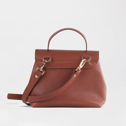 Froggie Shoes Handbags Chestnut / Leather Froggie Crossbody in Chestnut - 202-947-690