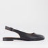 Froggie Shoes Shoes 3 / Black / 12589 Slingback Flat Pump in Black - 12589