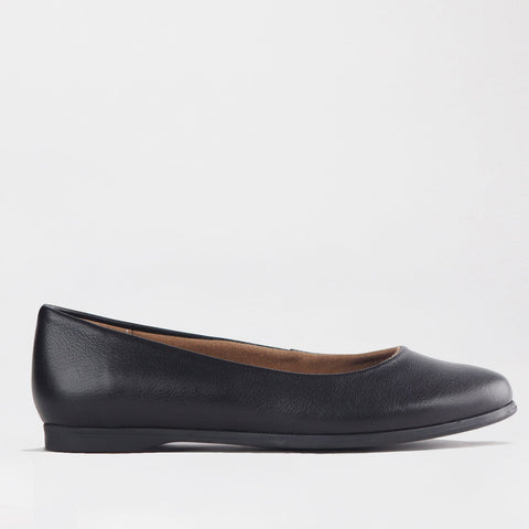 Flat Pump in Black - 12764