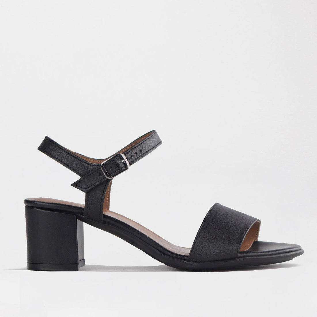 Froggie Shoes Shoes 3 / Black / 12817 Block Heel Sandal in Black - 12817