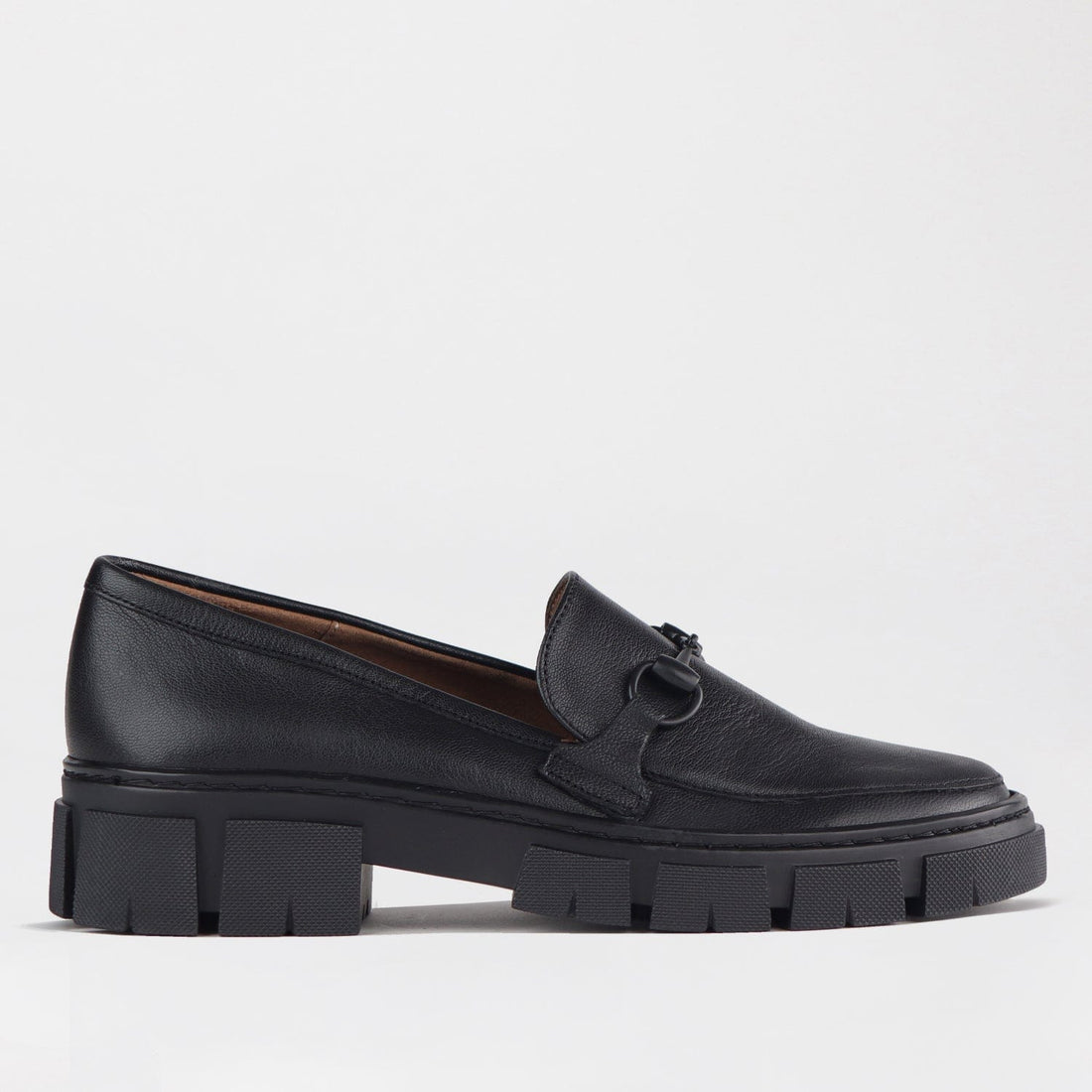 Froggie Shoes Shoes 36 / Pine / 12587 Loafer with Chunky Sole in Black - 12772