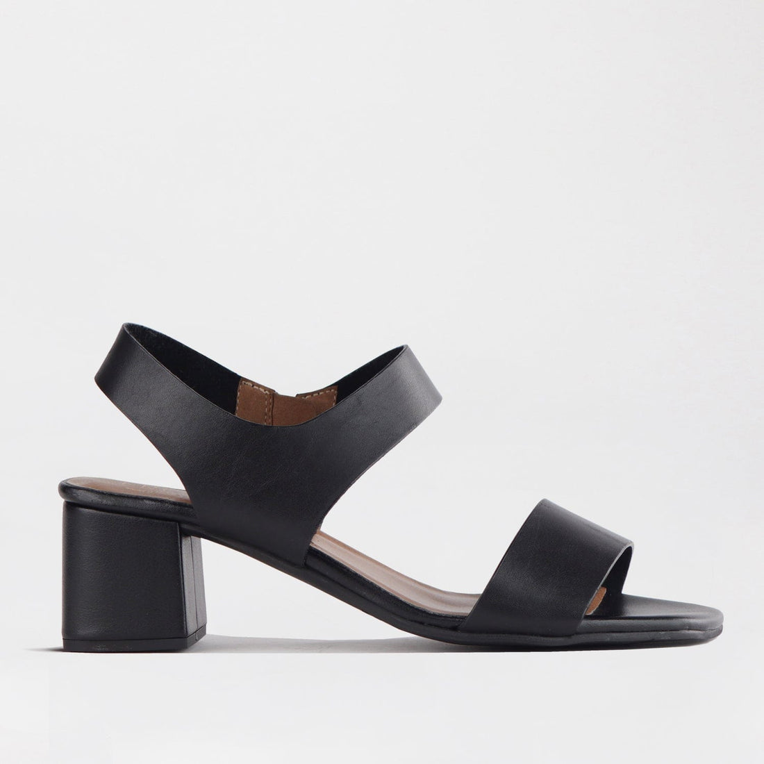 Froggie Shoes Shoes 4 / Black / 12679 Block Heel Sandal in Black - 12679