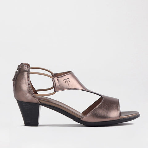 Wider Fit T-Bar Heel in Lead  - 11645