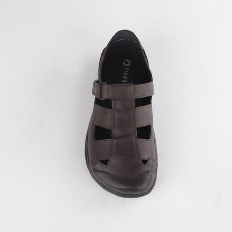 Boys School Sandal in Brown Sizes 39-47 - 7818