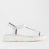 Froggie Shoes Shoes C36 / White / 12499 Strap Slingback Sandal in White - 12499