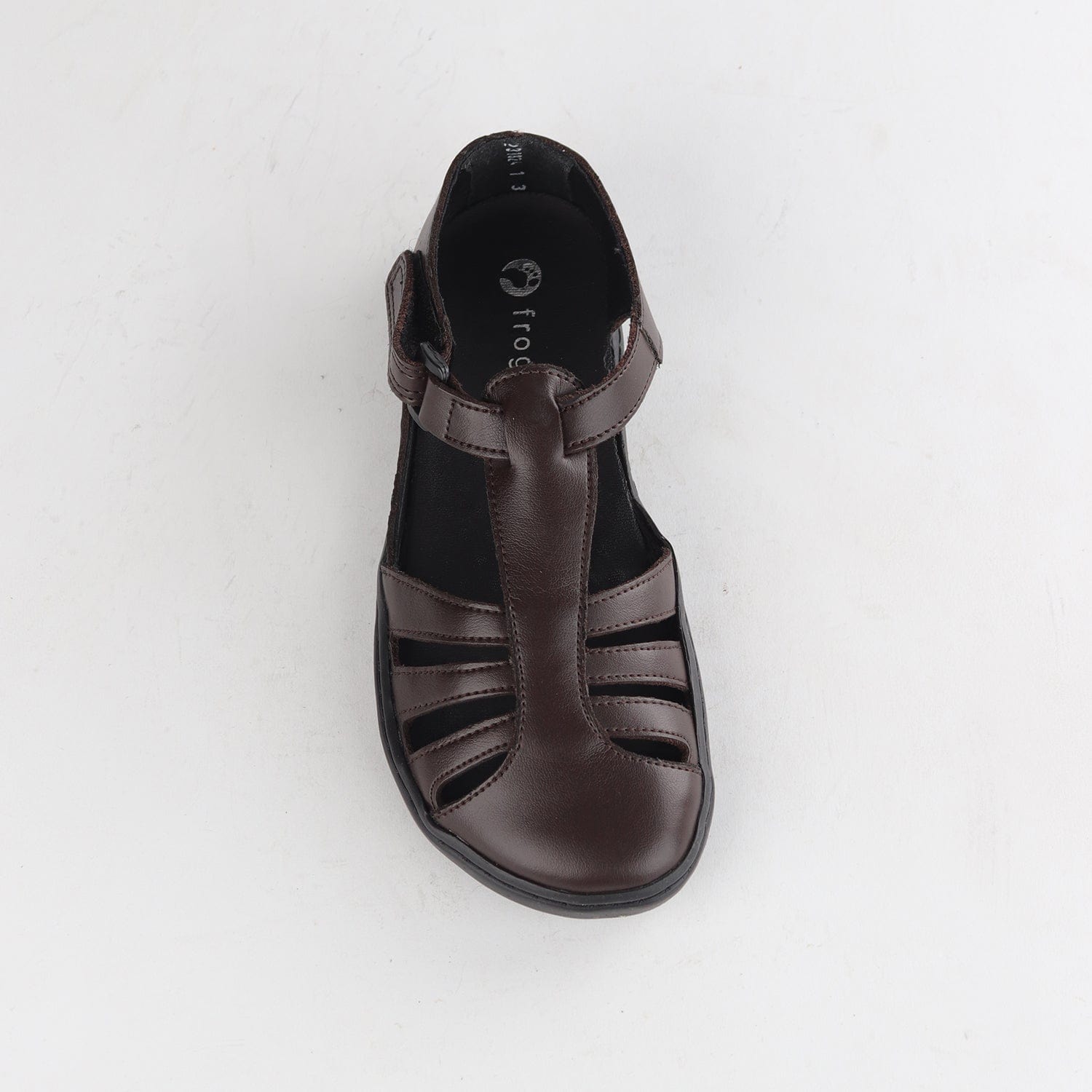 Froggie Shoes Shoes Girls School Sandal in Brown Sizes 28 - 35 - 7810