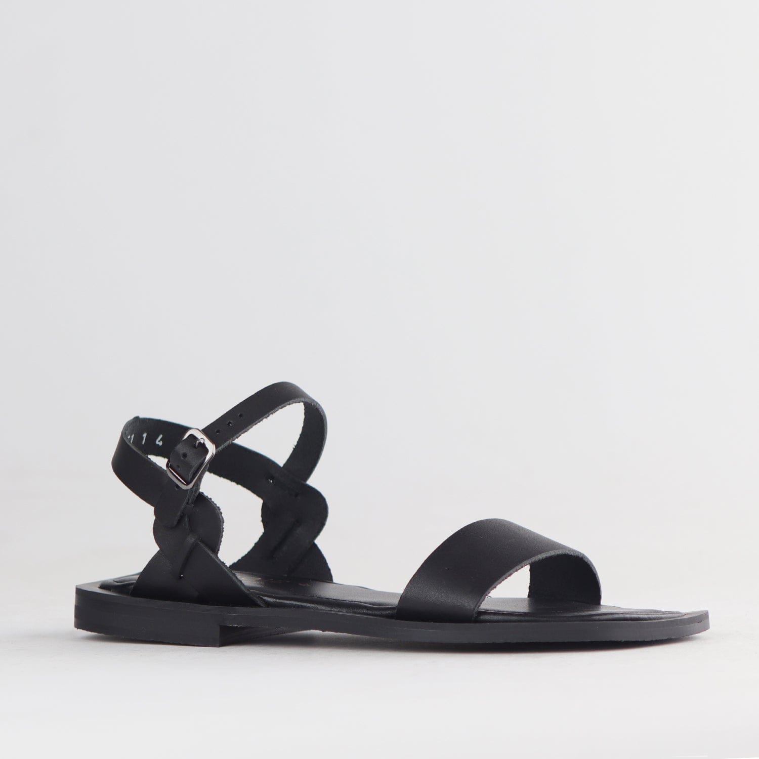 Froggie Shoes Shoes Grecian inspired Slingback Sandal in Black - 12715