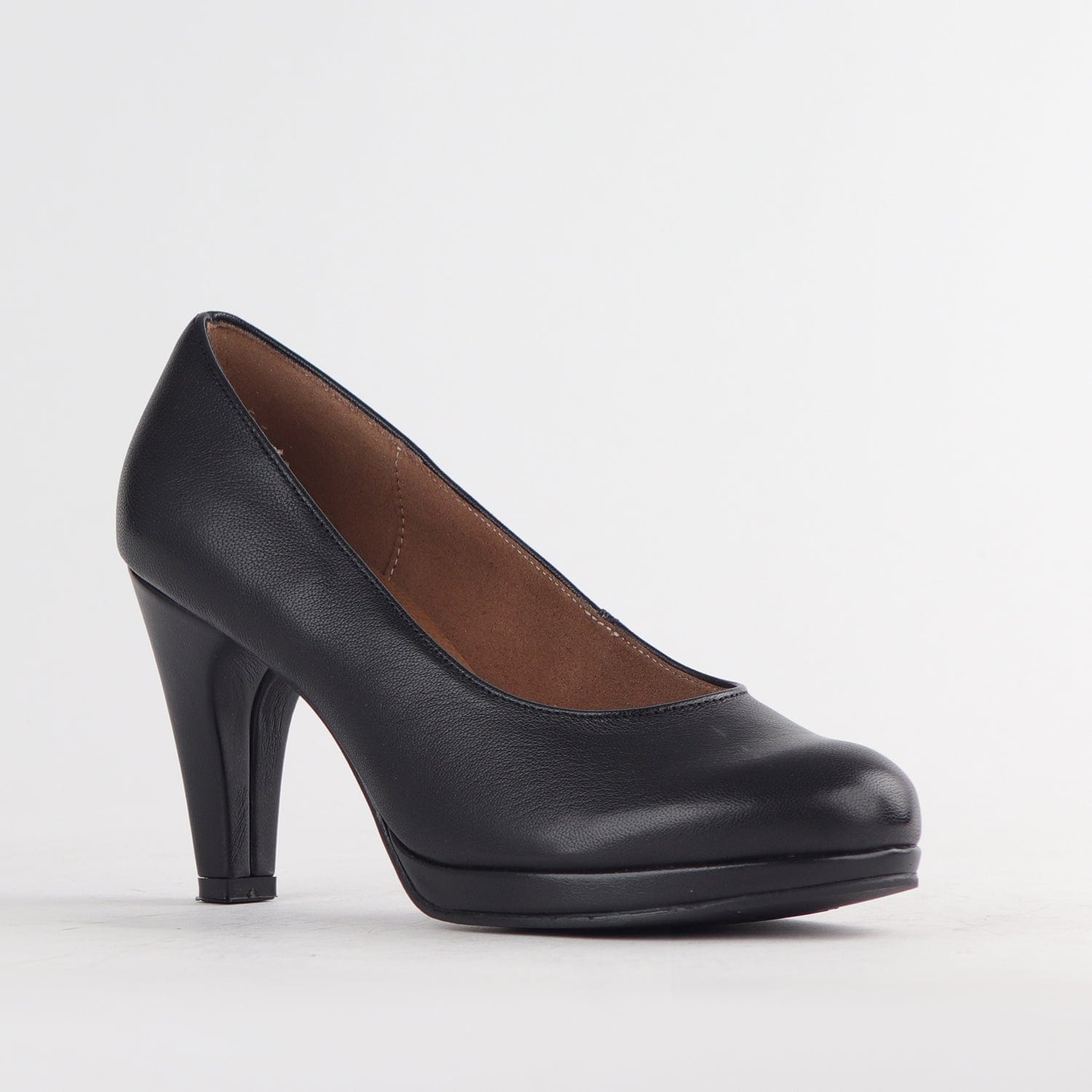 Froggie Shoes Shoes High Heel Court Shoe in Black- 11790