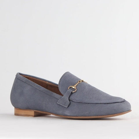 Loafer with Gold Trim in Manager - 12451