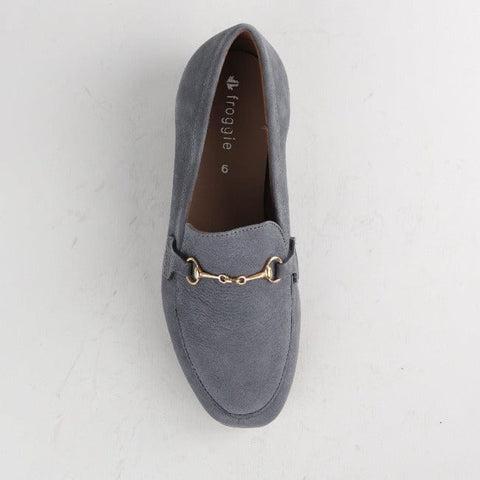 Loafer with Gold Trim in Manager - 12451