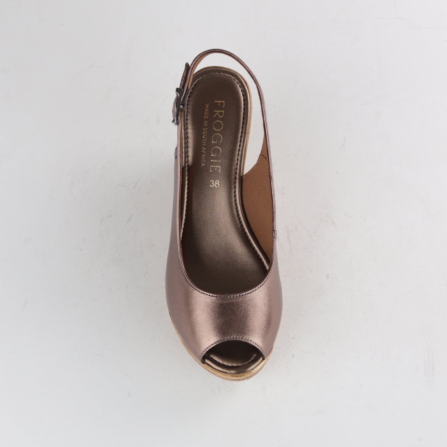 Metallic peep toe shoes best sale