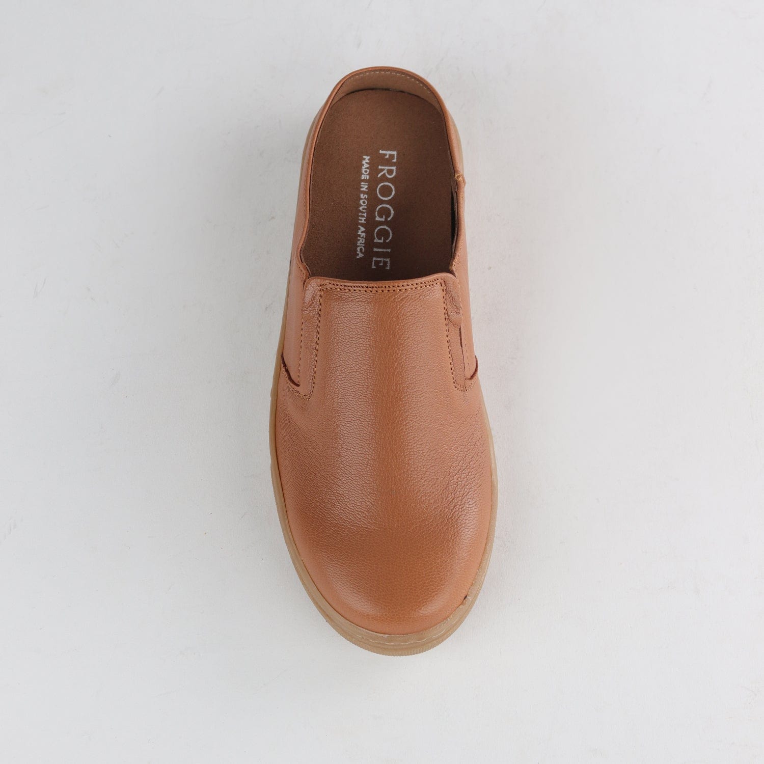 Froggie Shoes Shoes Slip-on sneakers with Removable Footbed in Tan - 12797