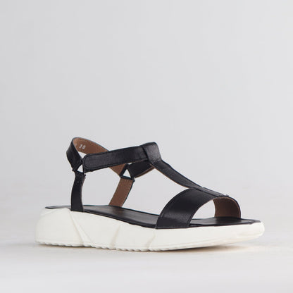 Froggie Shoes Shoes Strap Slingback Sandal in Black - 12685