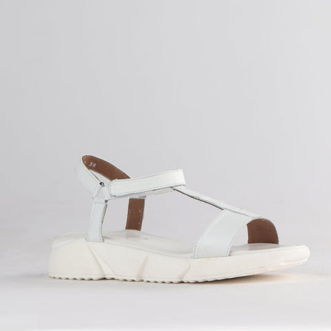 Froggie Shoes Shoes Strap Slingback Sandal in White - 12499