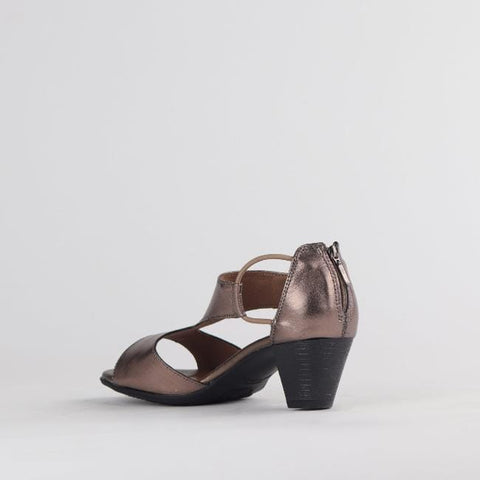 Wider Fit T-Bar Heel in Lead  - 11645