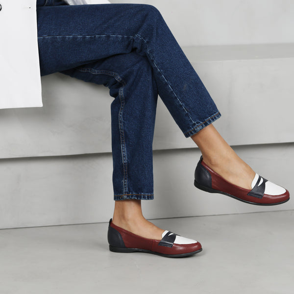 Flat Loafer in French - 12644