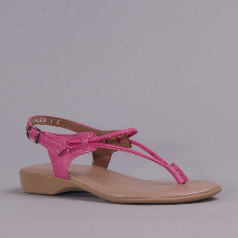 H-SANDAL HOT PINK LEATHER – andreacarrano