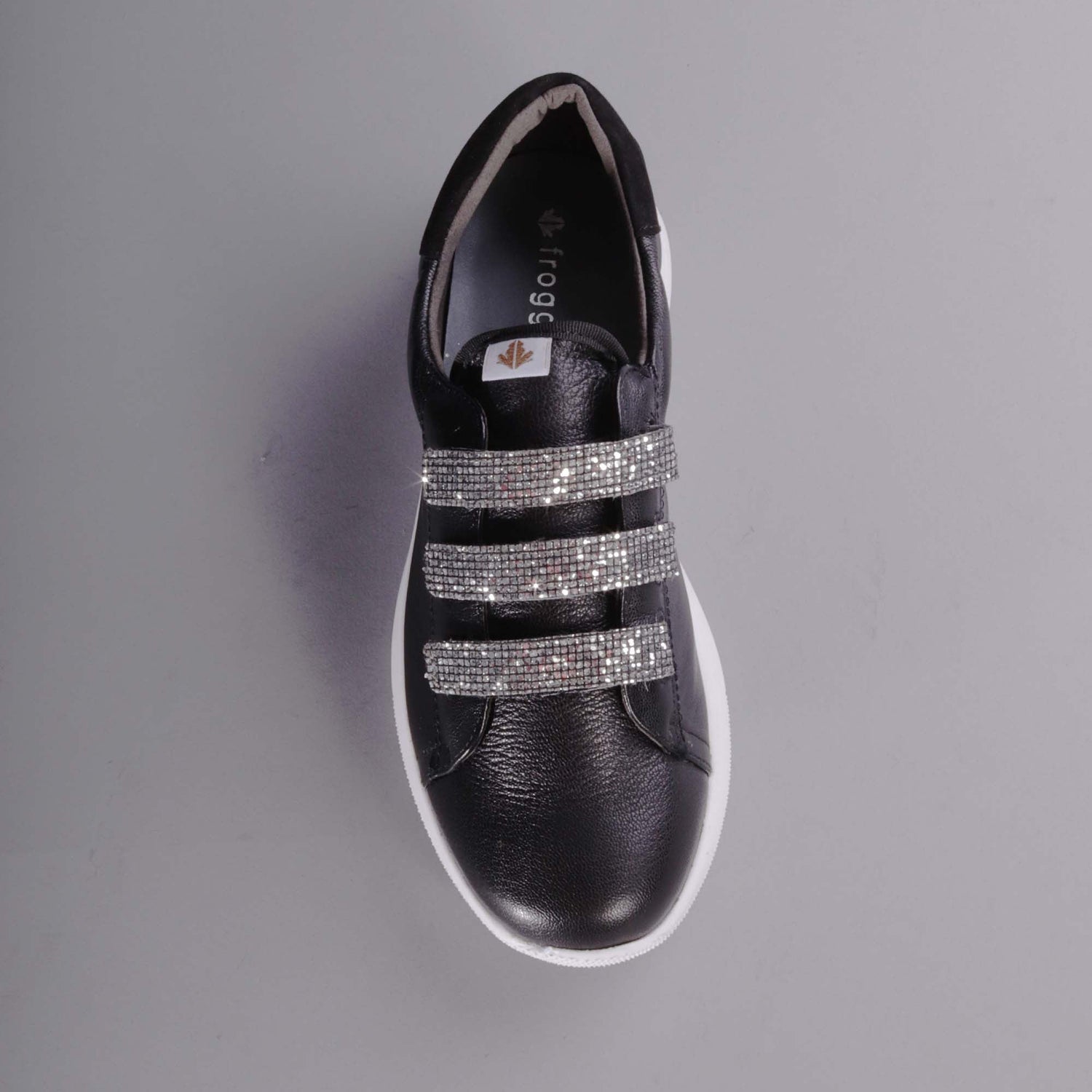 Factory Shop Shoes Velcro straps sneakers in Black Multi - 12381